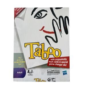 Taboo Adult Board Game By Hasbro New In Box Factory Sealed